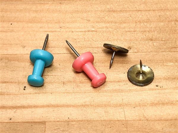 align them using pins