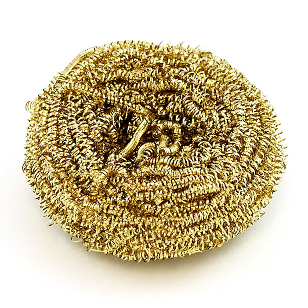 Brass solder tip cleaner