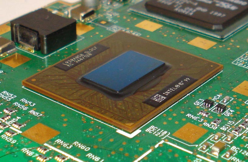 The flip chip method