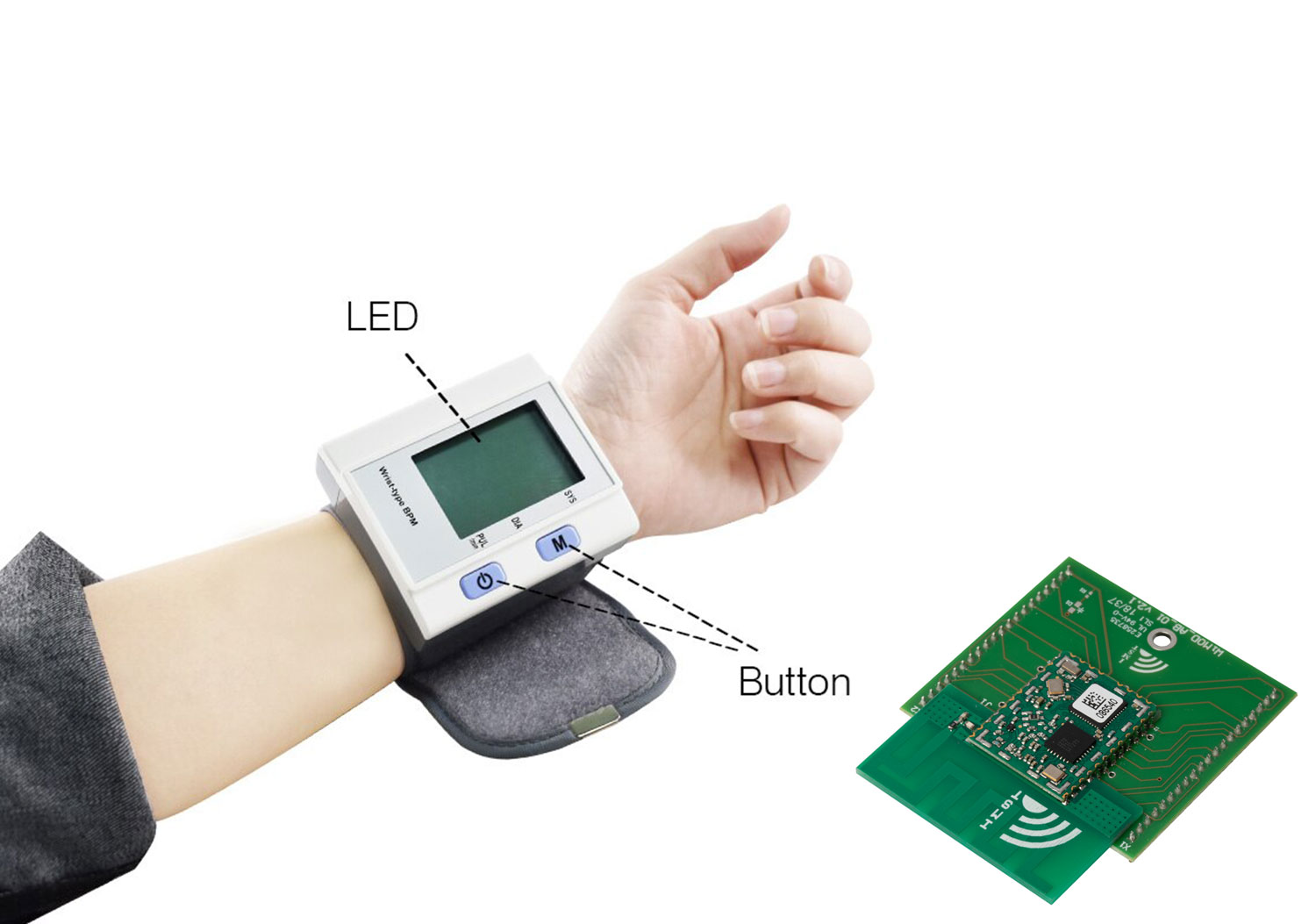 Wireless device PCB