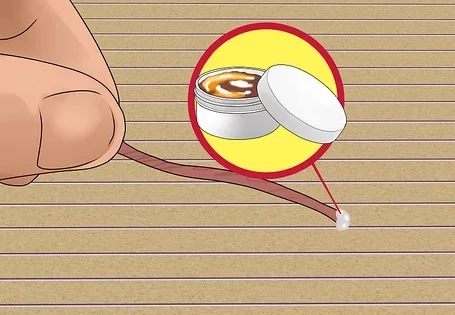 Step #2 – cover the raid with a small amount of flux