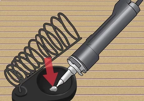 Step #2 – Use hot air to melt the solder