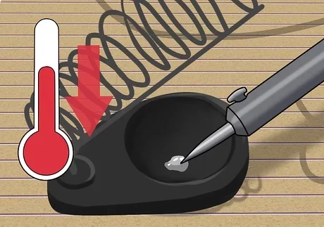 Step #4 – Use a lower-temperature solder