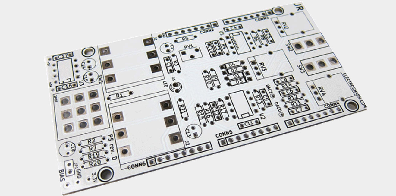 White Solder Mask PCB