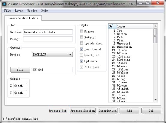 Step 3.2 - This will generate a pop-up window with its own menu bar like this