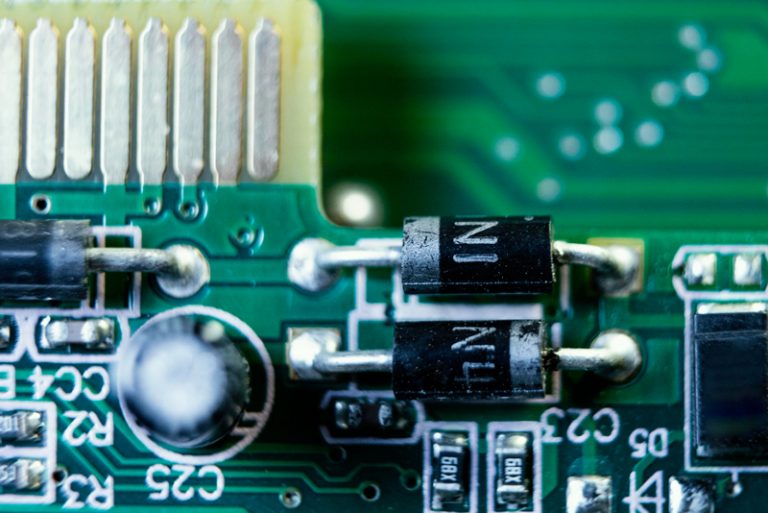 Close to capacitors