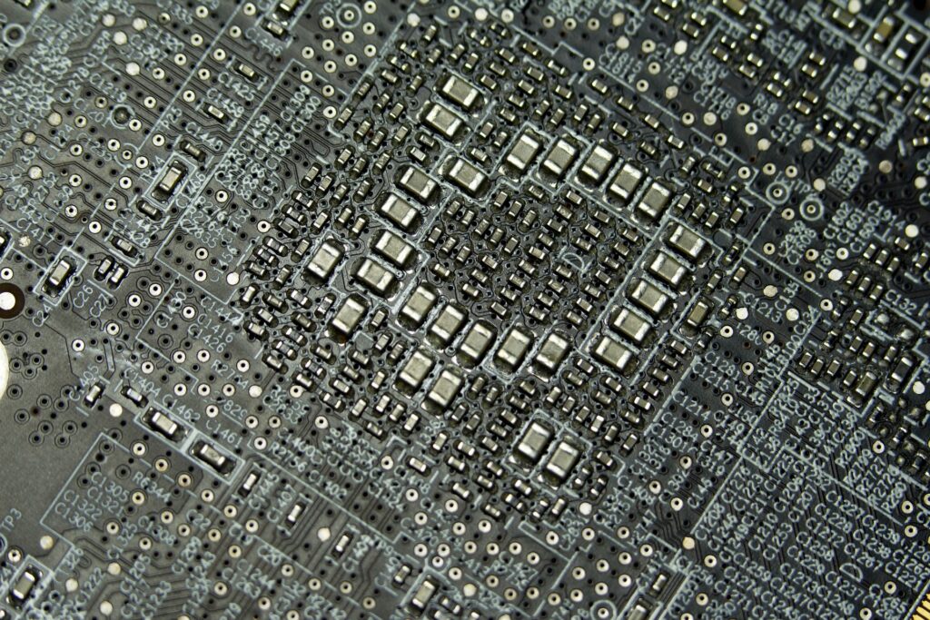 A high density of electronic components