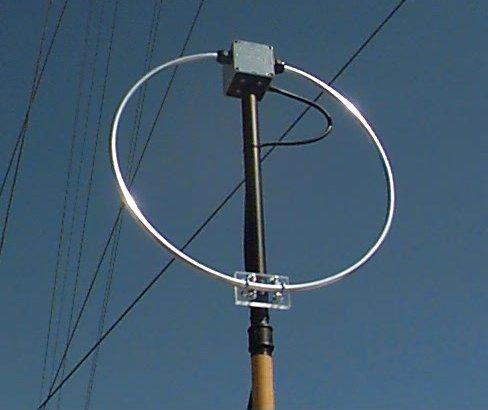 Air core AM loop antenna