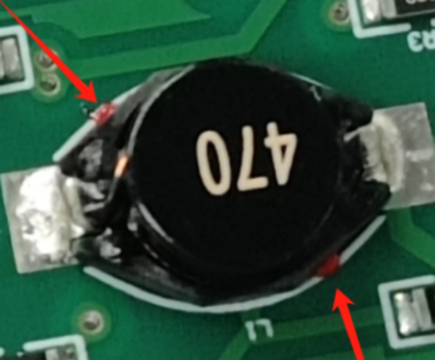 Red glue application for heavy SMT components in PCB assembly