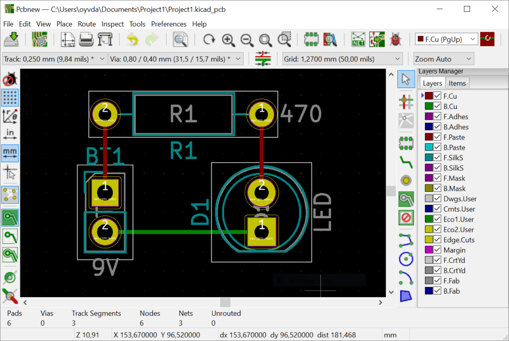 layout Your Board Design
