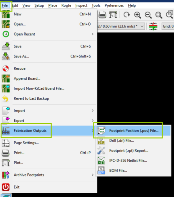 How to Create a Centroid File from KiCad