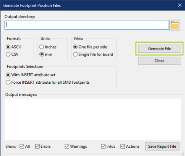How to Create a Centroid File from KiCad