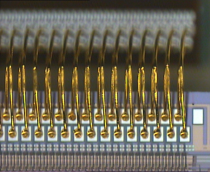 Gold for the wire bonding
