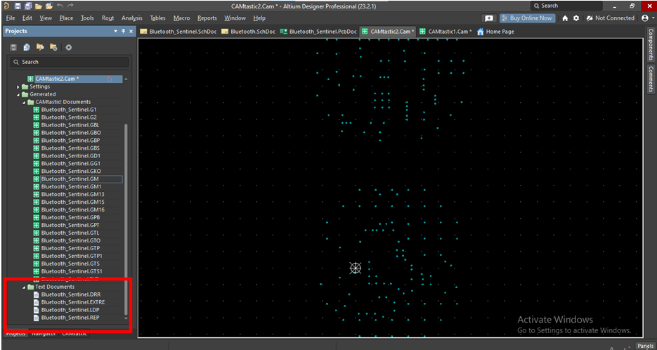 Step 8.3 - successfully created your Drill files