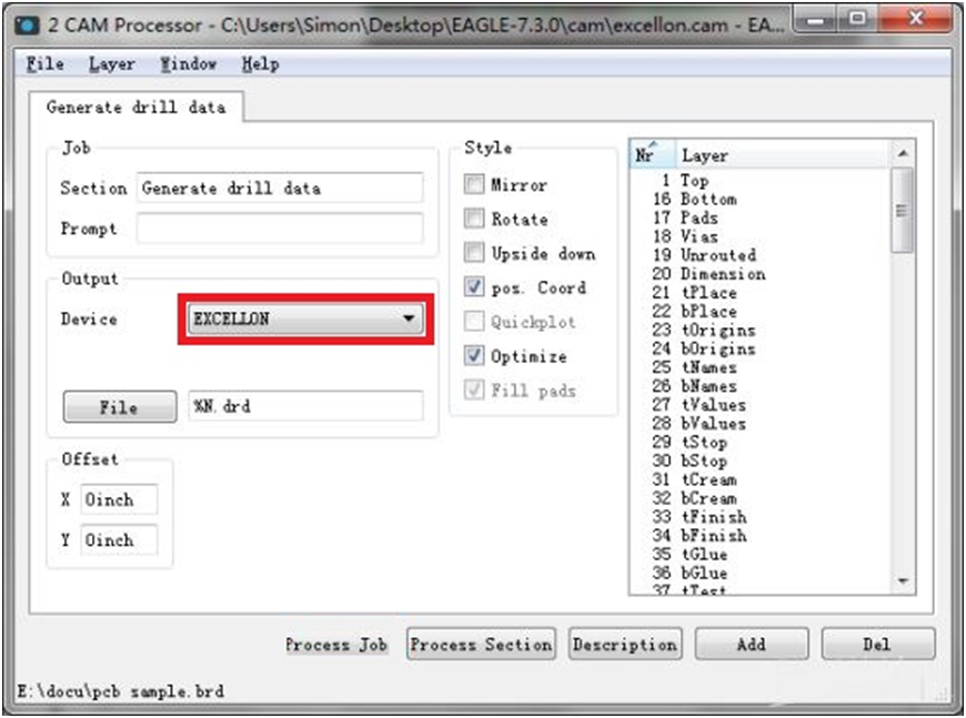 Step 4.2 - Then select Excellentone.cam and then hit the open button.