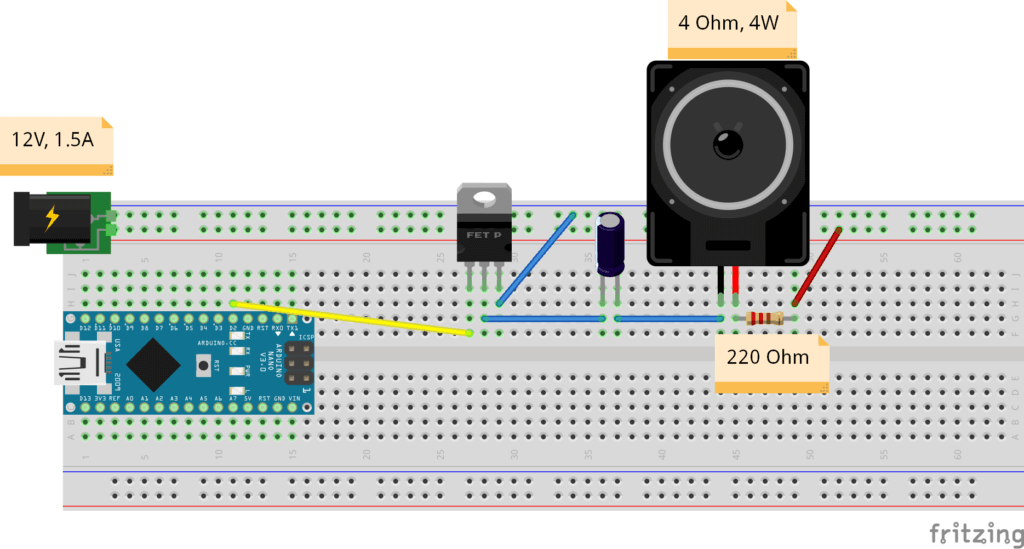 Example Circuit diagram