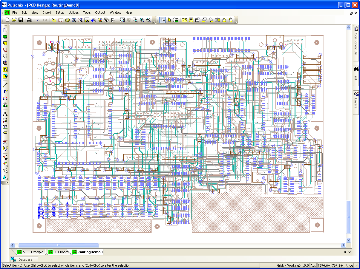 Pulsonix pcb design software