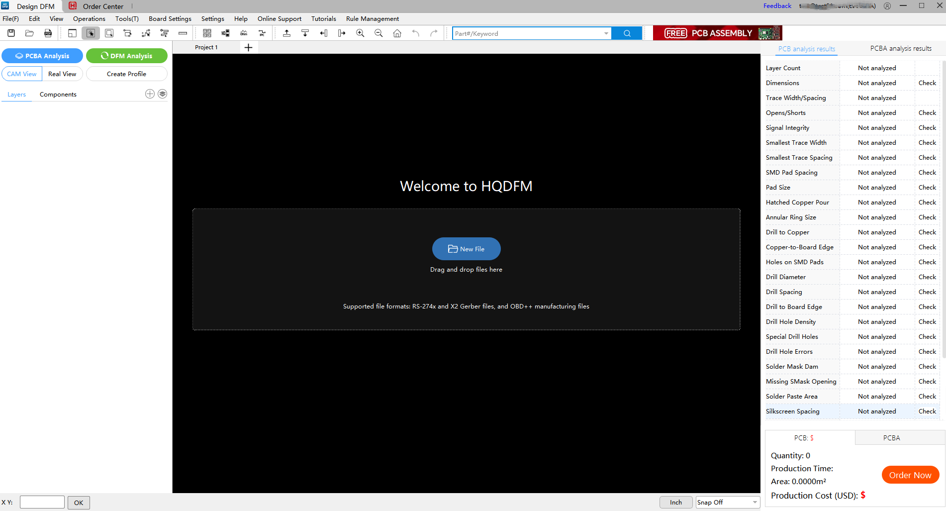 DFM Tool